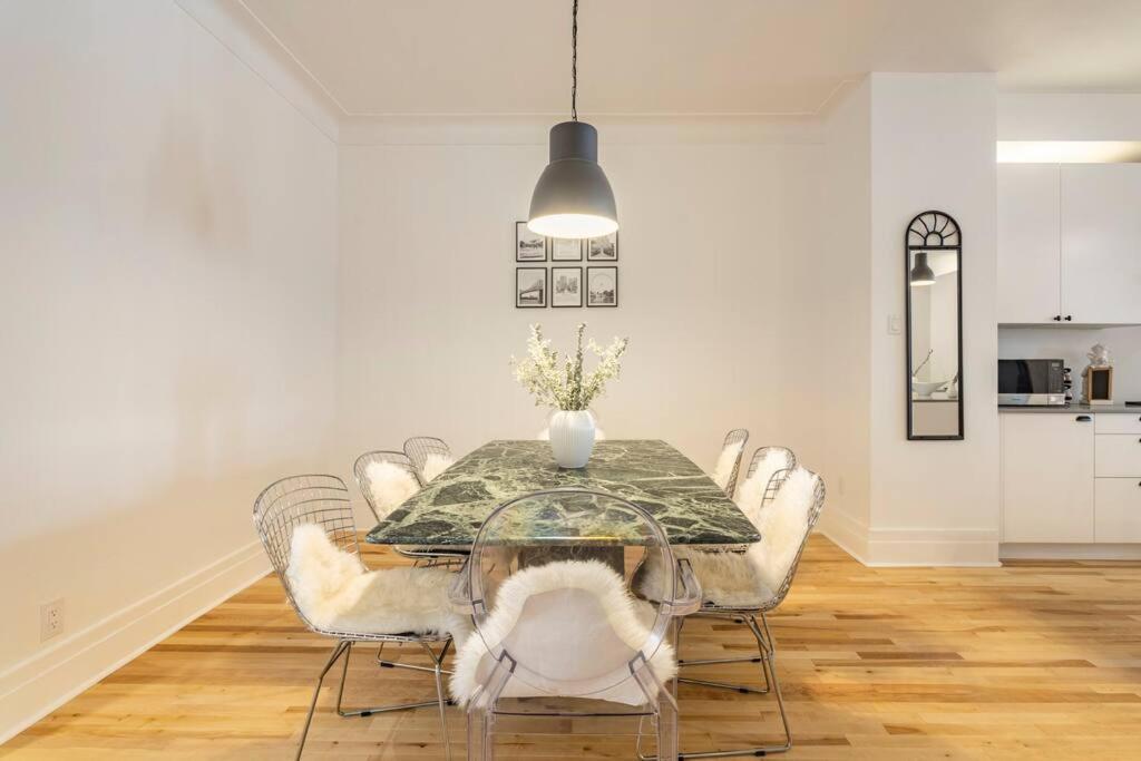 شقة Charm & Luxury Vacation Headquarters To Downtown! مونتريال المظهر الخارجي الصورة